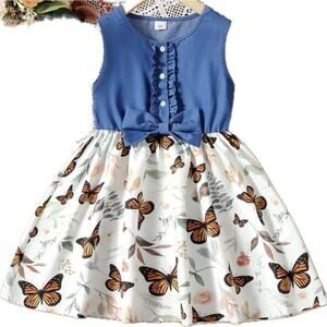 New girl’s summer dress 7-8